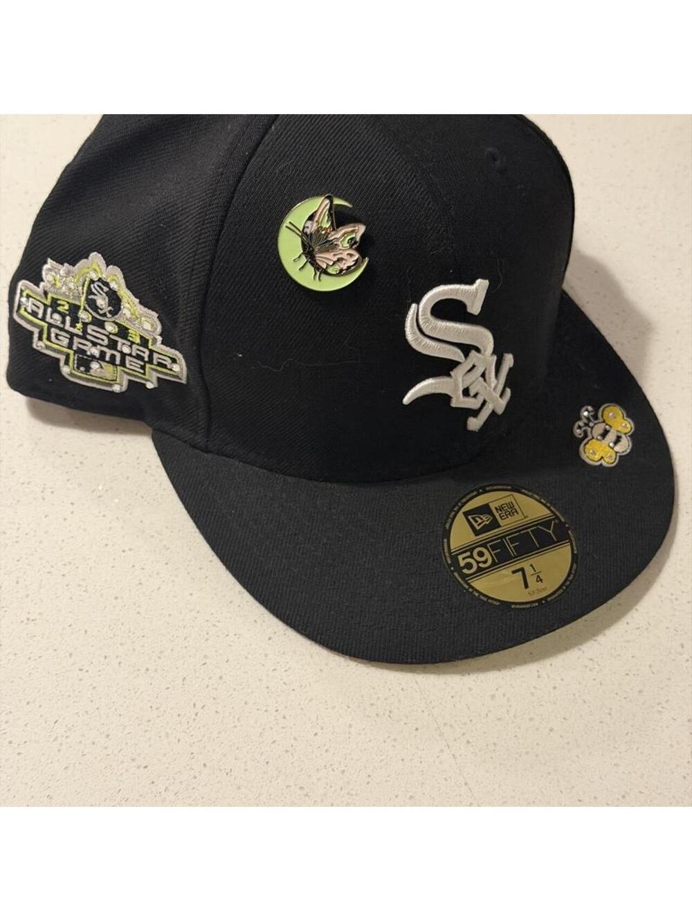 New Era Women's Black and Navy Hat
